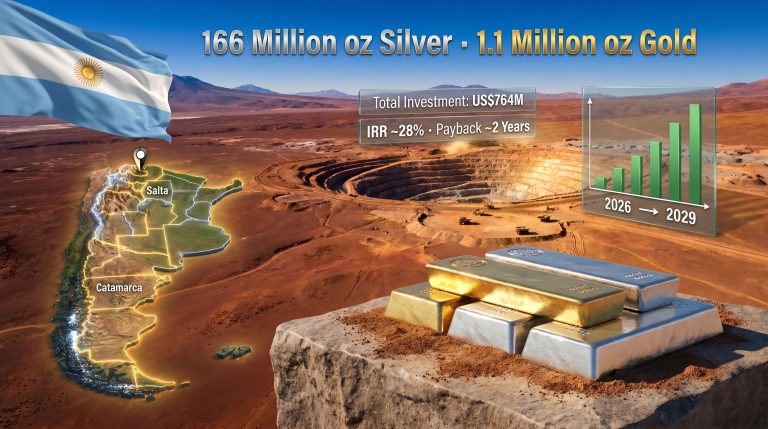 proyecto Diablillos RIGI Argentina mine infographic