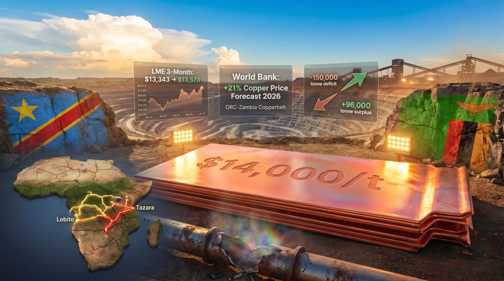 copper supply disruptions and Africa opportunity mining map