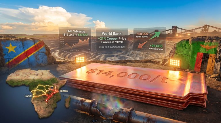 copper supply disruptions and Africa opportunity mining map