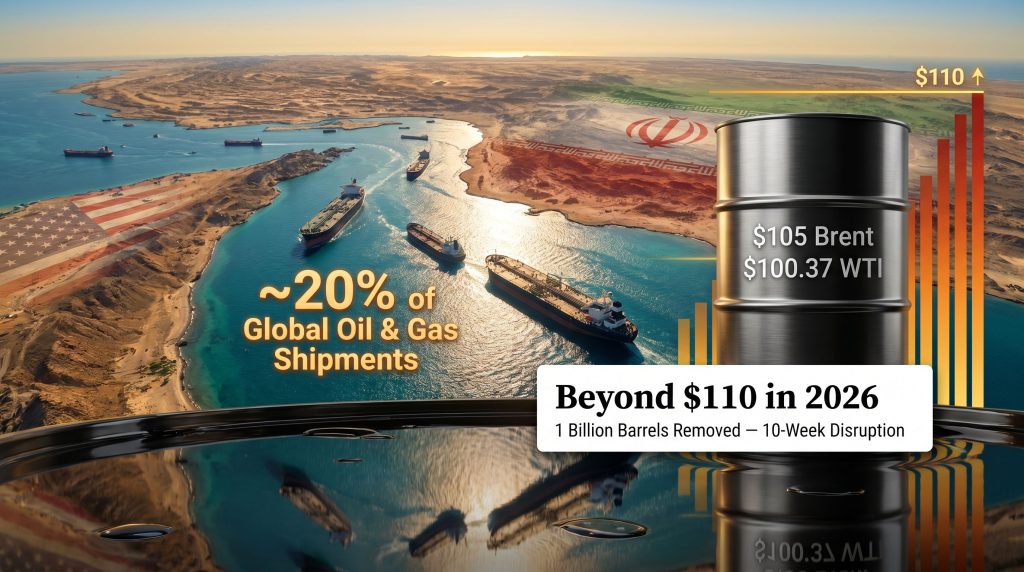 Trump rejects Iran peace terms oil supply disruption map