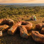 Core Energy Minerals Ltd-CR3-CRS auger drilling exploration site