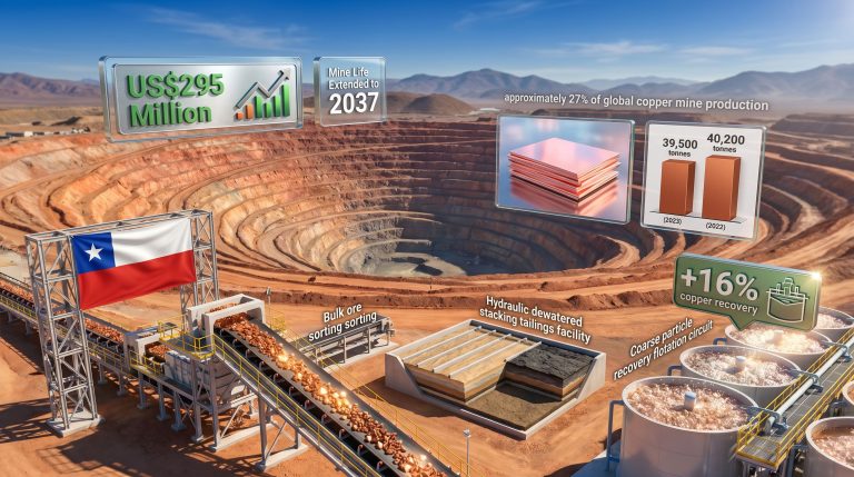 Anglo American investment in El Soldado copper mine infographic
