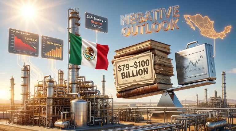 Sheinbaum appoints Pemex CFO amid negative outlook
