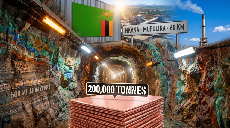 Mopani Copper Mines Zambia underground copper production