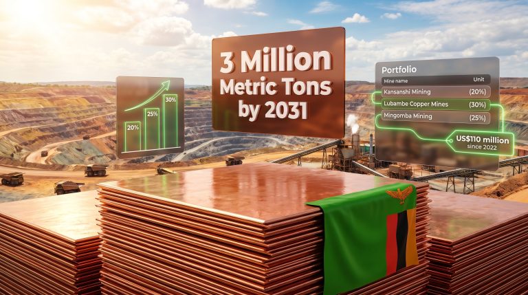 ZCCM-IH boost stakes in Zambia mines infographic