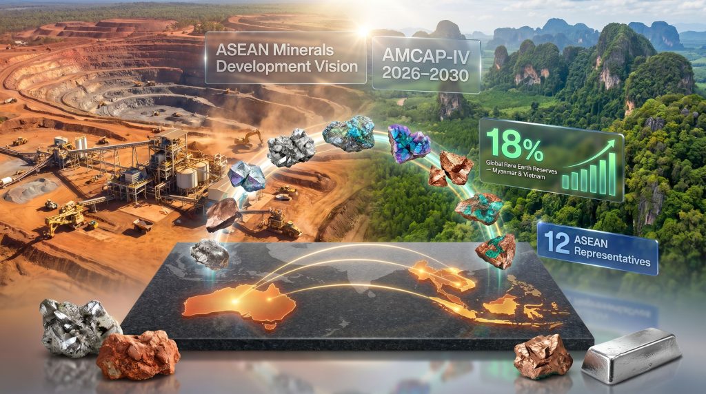 ASEAN sustainable mining study tour in Australia infographic