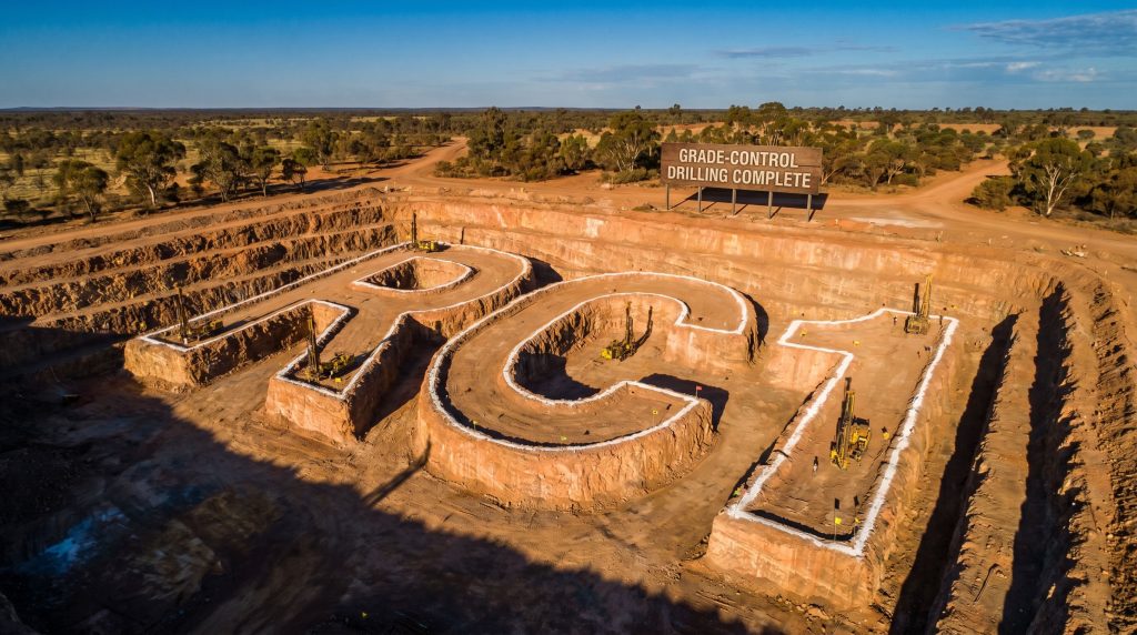 Redcastle Resources Ltd-RC1-grade-control drilling complete at open pit mine