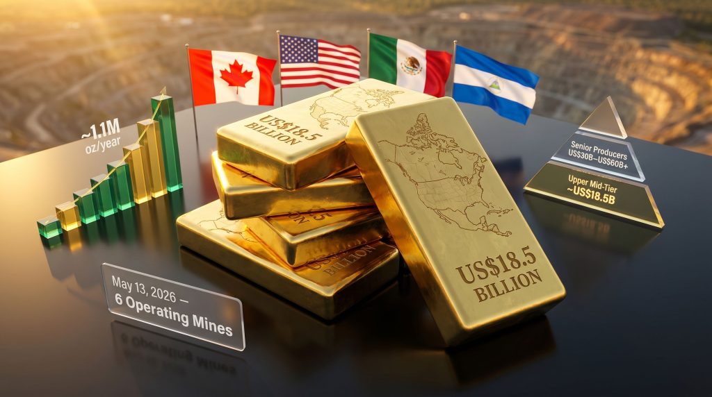 Equinox and Orla merger gold mining infographic