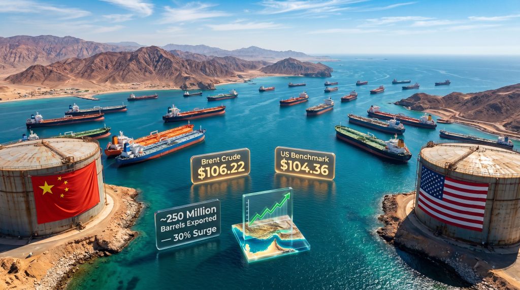 Xi Jinping Strait of Hormuz tolls and more US oil purchases graphic