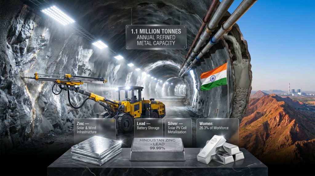 Hindustan Zinc ministerial visit in Rajasthan mine showcase