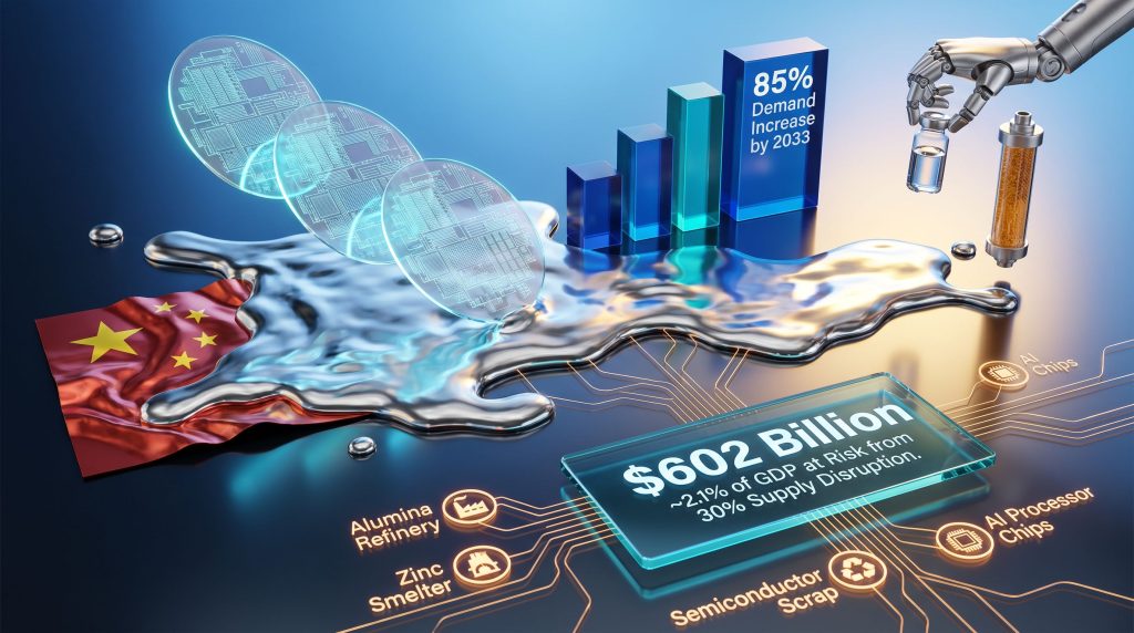 AI tools for U.S. gallium supply gap visualization