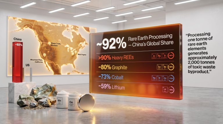 The Critical Minerals Processing Gap Between the US and China