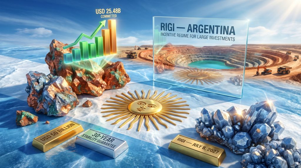 Argentina RIGI investment incentives extension mining growth￼