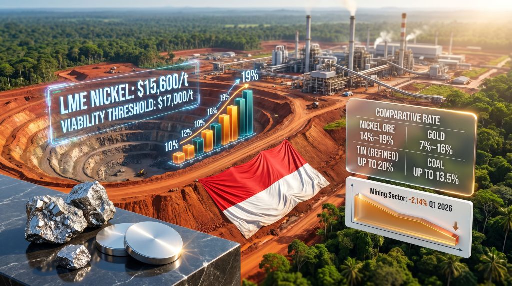 Indonesia delays higher mineral royalties and export duties infographic