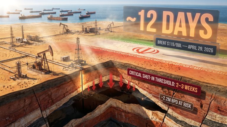 Iran's oil industry geological time bomb infographic