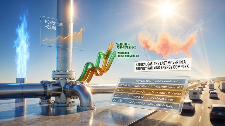 natural gas prices and summer driving season surge