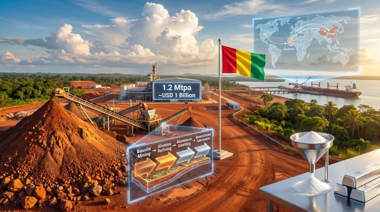 Chalco alumina project in Guinea refinery site