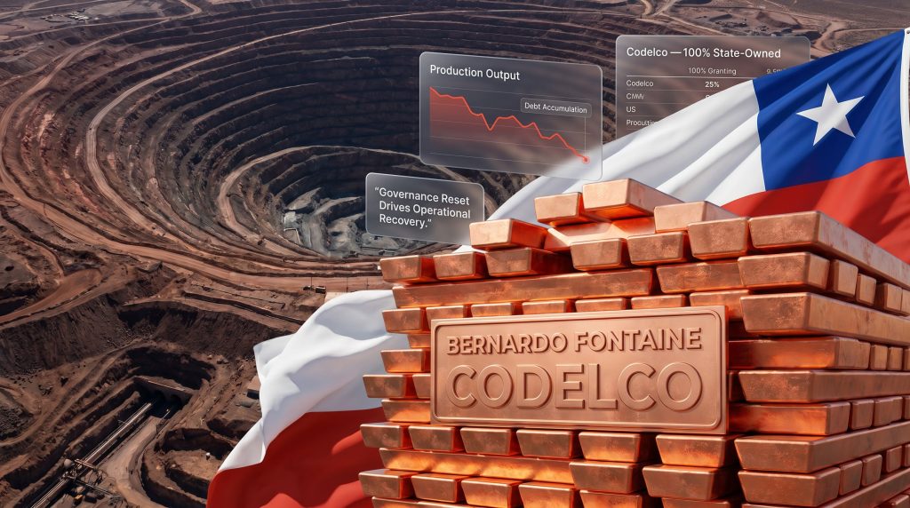 Chile taps new chair for Codelco mine scene