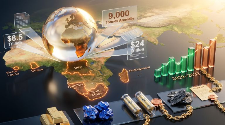 offtake agreements in African mining growth chart
