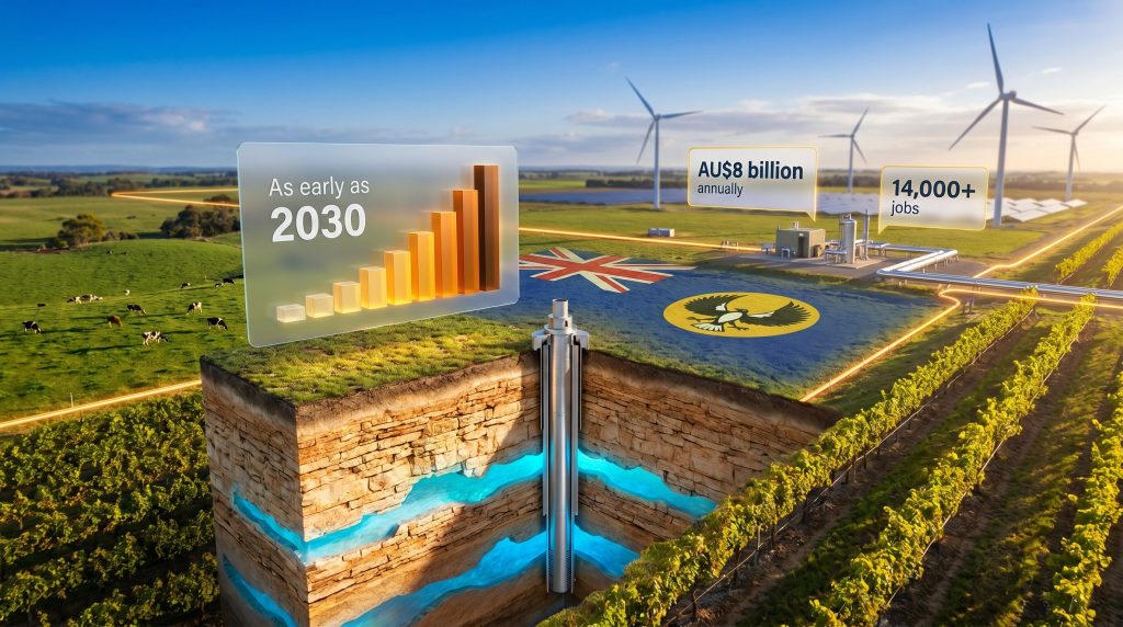 South Australia lifting fracking ban economic impact graphic