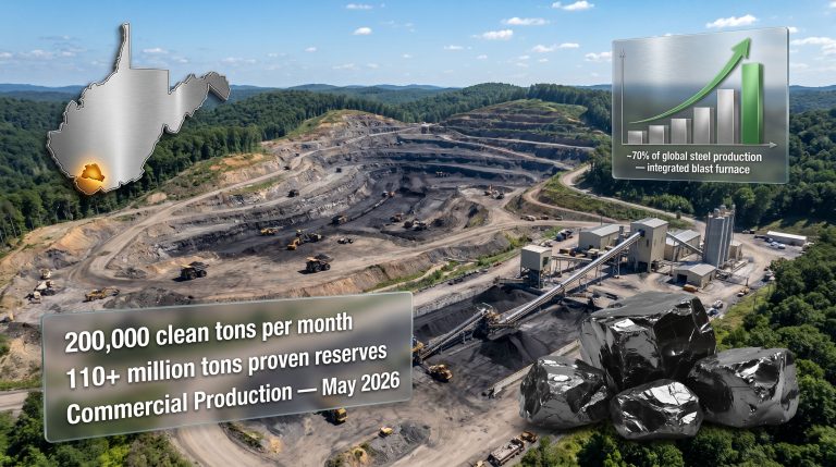 Clinch Resources met coal production in West Virginia mine