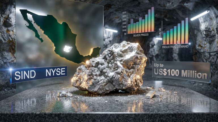 Sinda NYSE IPO for Guanajuato silver project infographic