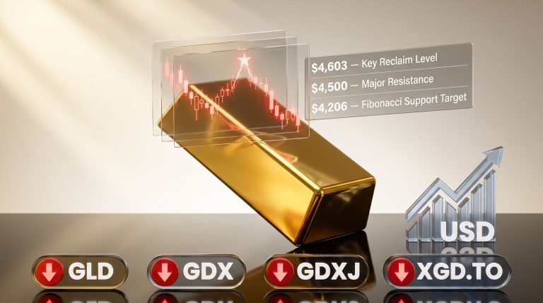 gold price update bearish signal chart analysis