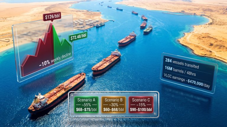 Brent erases Iran war premium, tanker recovery