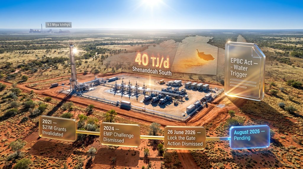 Australia court dismisses action against Beetaloo gas site