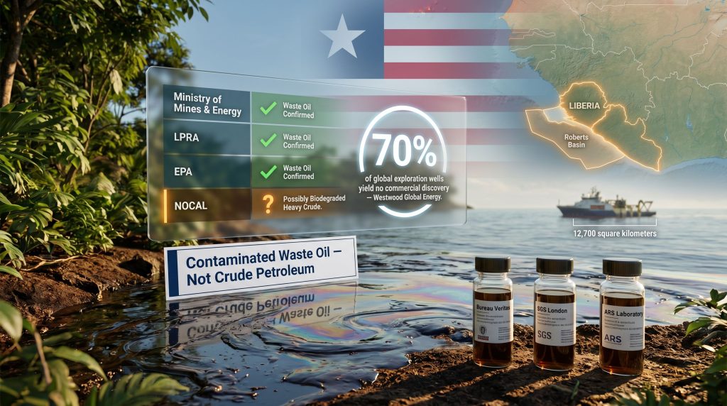 Liberia oil discovery in Grand Bassa County controversy