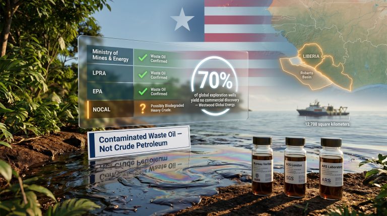Liberia oil discovery in Grand Bassa County controversy
