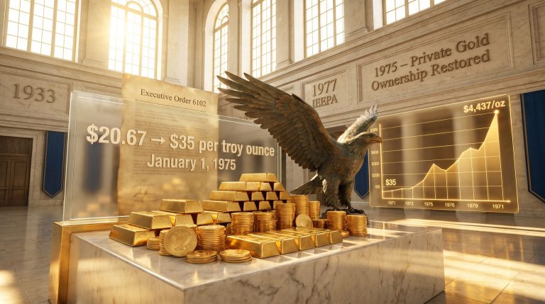 Can the government confiscate gold again history