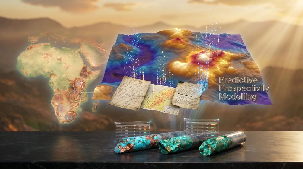AI in mineral exploration and legacy data modelling
