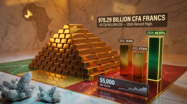 Mali mining revenues gold prices and reforms chart