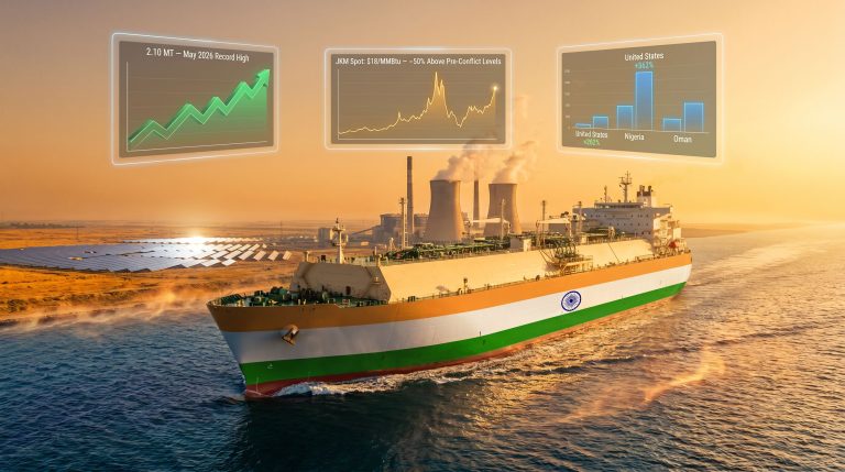 India LNG buying surge despite costly gas tanker visuals