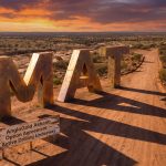 Matsa Resources Ltd-MAT-MAT desert exploration site at sunset