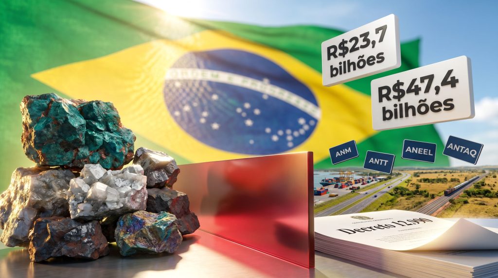 Brazil budget freeze on regulators and new projects infographic