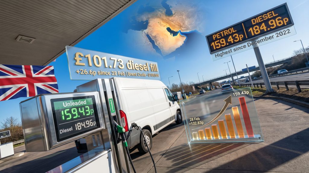 UK petrol prices hit highest level since 2022 forecourt display