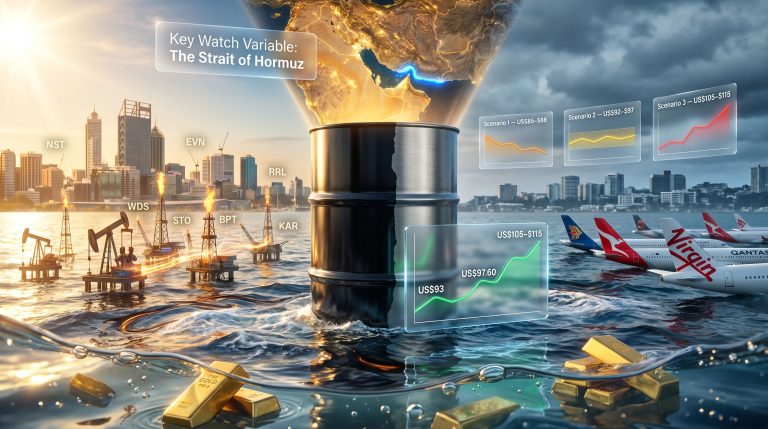 Iran-Israel escalation sends oil above US$95 graphic