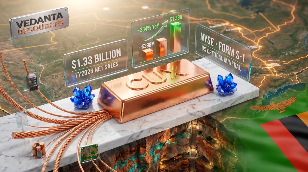 CopperTech Metals US IPO filing copper growth graphic