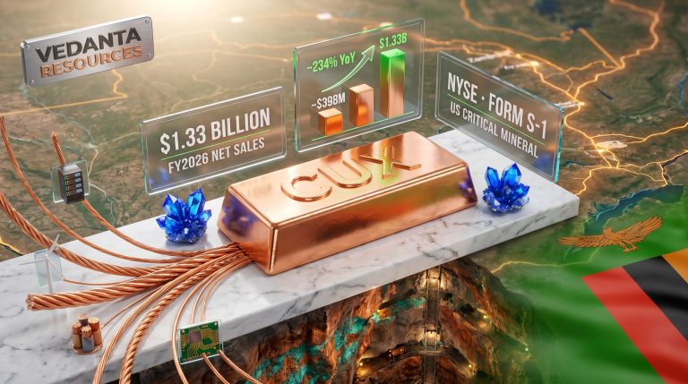 CopperTech Metals US IPO filing copper growth graphic