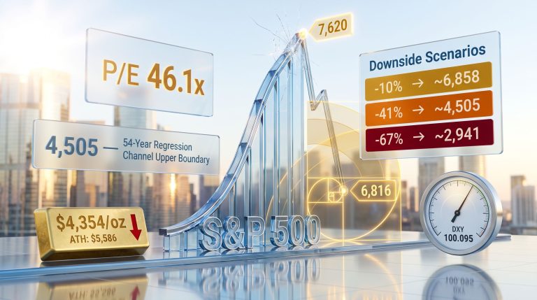 S&P 500 poised to crack downside scenarios