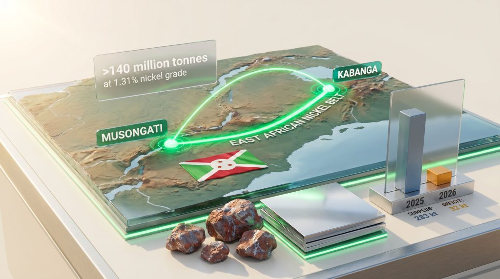 Lifezone Metals Musongati option map graphic
