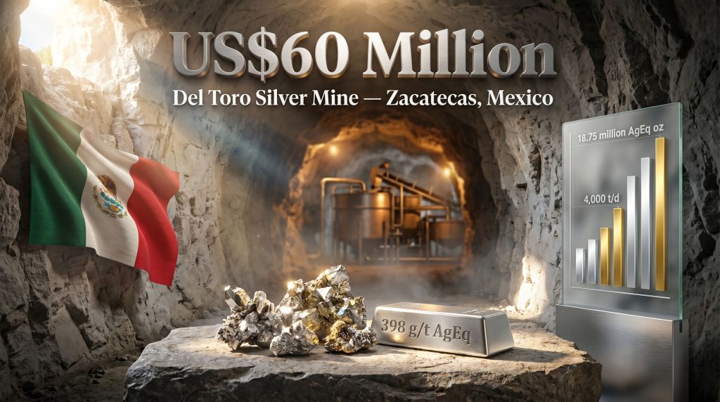Sierra Madre acquisition of Del Toro in Mexico mine graphic