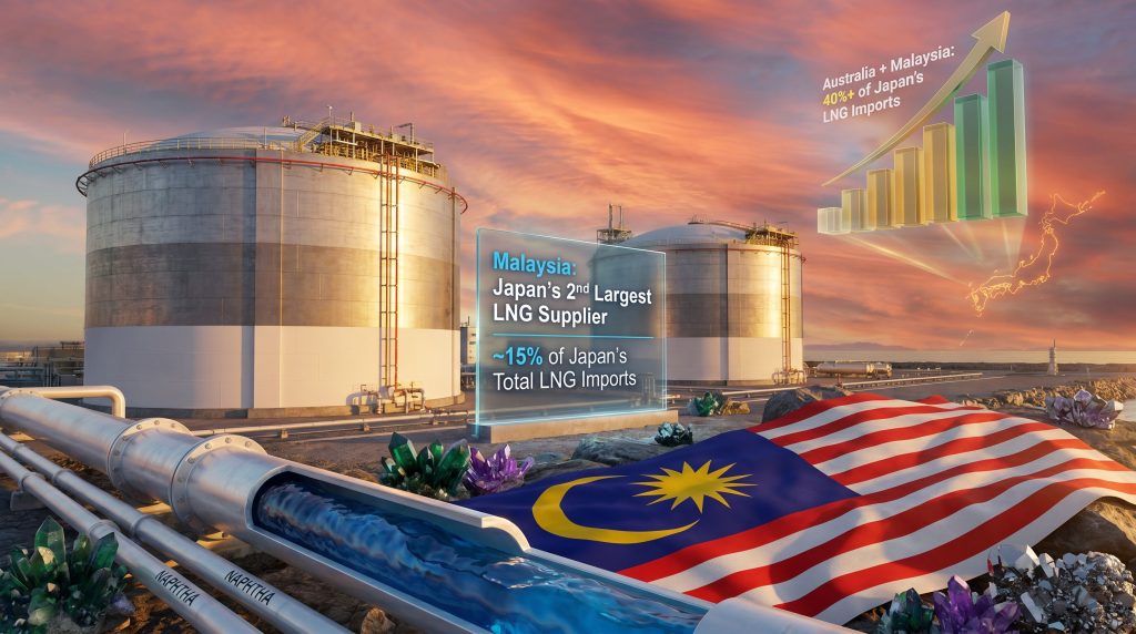 Malaysia to promise Japan maximum possible LNG and naphtha supplies infographic