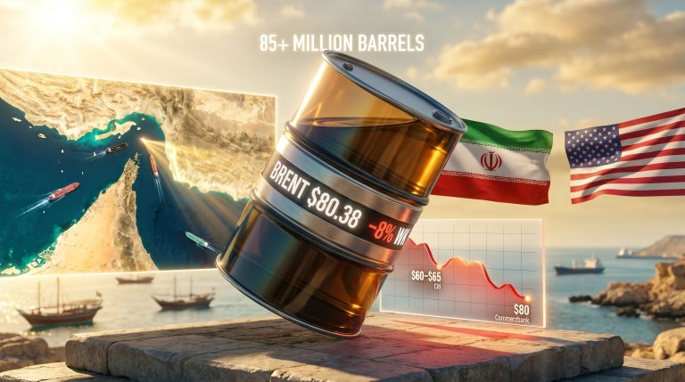 Brent weekly fall after Israel Hezbollah ceasefire graphic