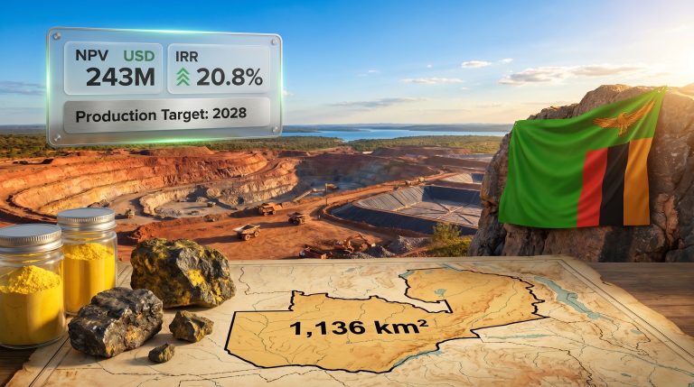 Muntanga Uranium Project Zambia approvals mining graphic