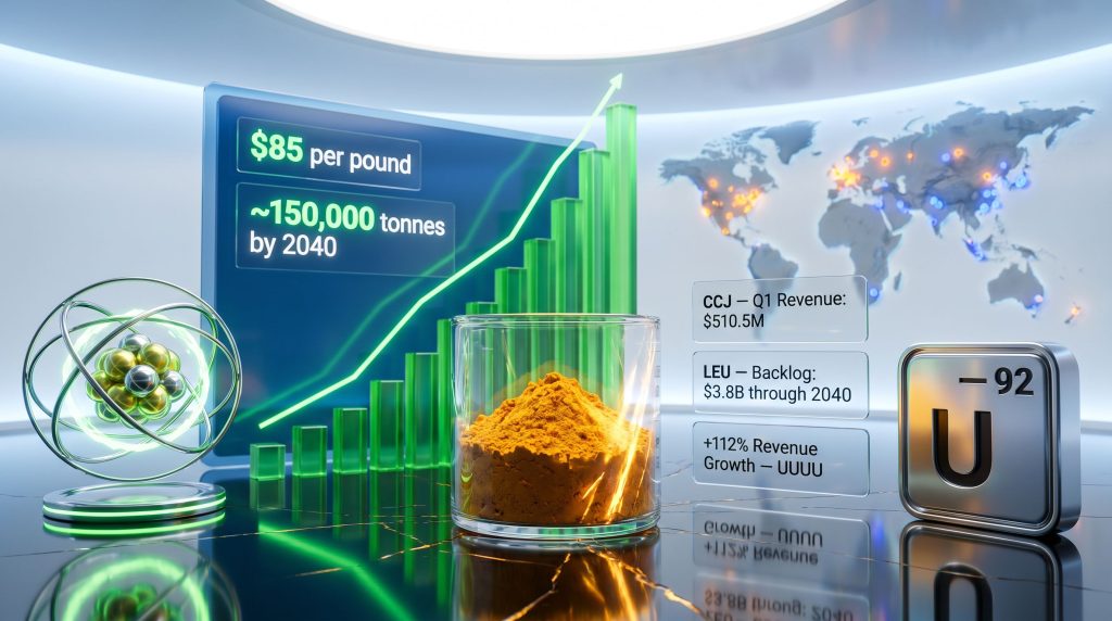 Top uranium stocks to buy now chart