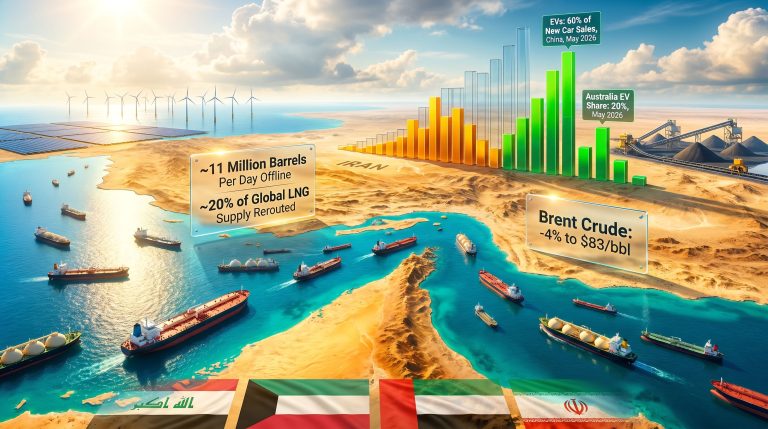 Iran war energy shock and turning point map