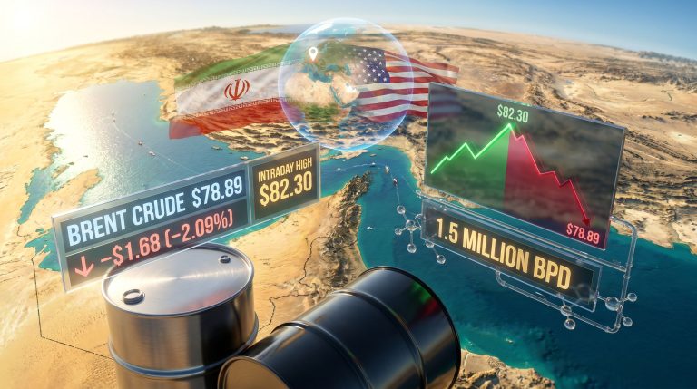 Brent falls after US-Iran talks conclude in Switzerland oil price slide